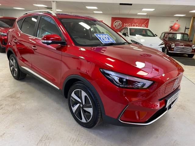 MG Motor UK ZS 0.0 115kW Trophy Connect EV Long Range73kWh 5dr Auto Hatchback Electric Red