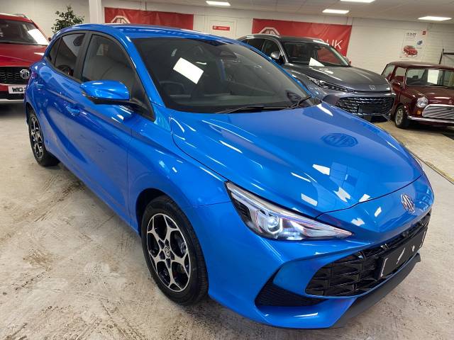 MG Motor UK MG3 1.5 Hybrid Trophy 5dr Auto Hatchback Hybrid Blue